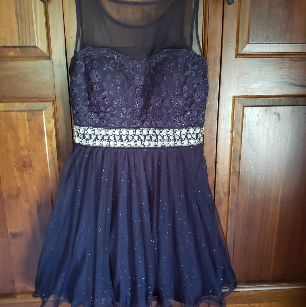 Navy Blue Dress
